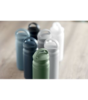 Bouteille à double paroi en acier inoxydable recyclé