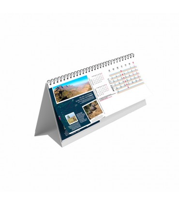 Calendrier de bureau chevalet maxi