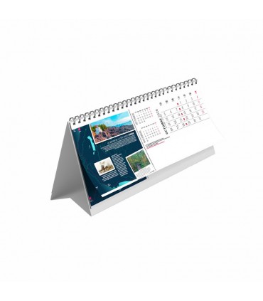Calendrier de bureau chevalet maxi