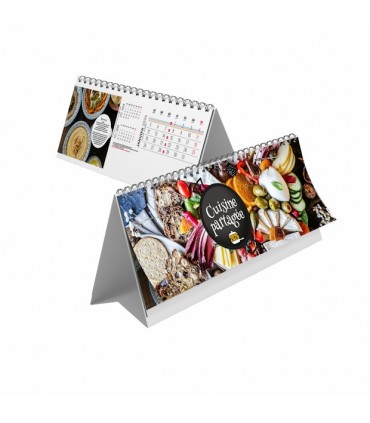 Calendrier de bureau chevalet maxi