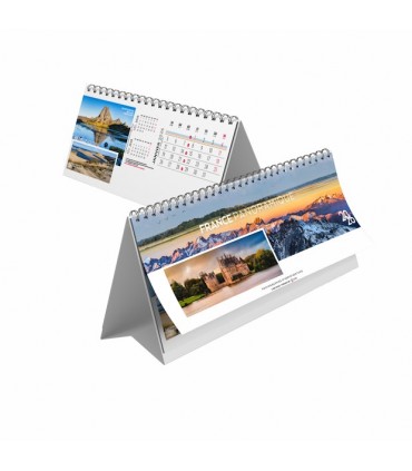 Calendrier de bureau chevalet maxi