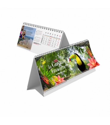 Calendrier de bureau chevalet maxi