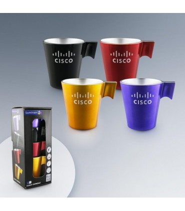 Set de 4 tasses Expresso 8 cl - Luminarc