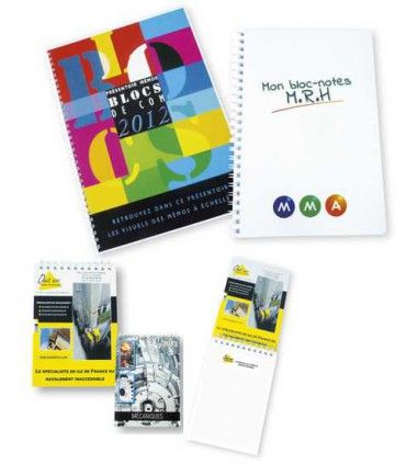 CARNETS A SPIRALES CREATION 50 FEUILLES | ref : CARNCREA50