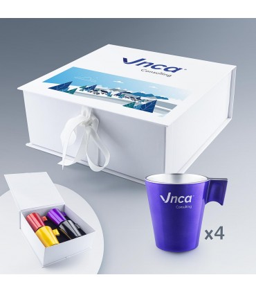 Coffret de 4 tasses Expresso 8cl - Luminarc