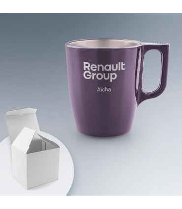 Mug en verre personnalisé 25 cl - Luminarc