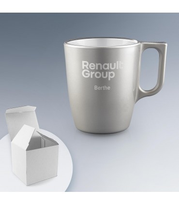 Mug en verre personnalisé 25 cl - Luminarc