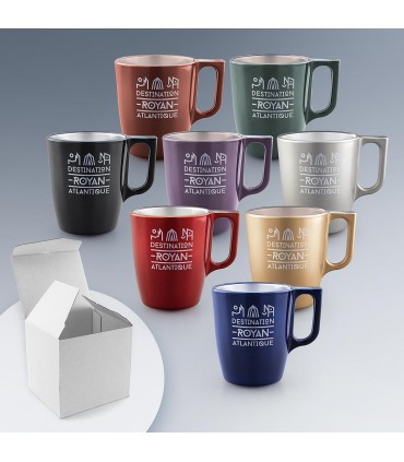 Mug en verre personnalisé 25 cl - Luminarc
