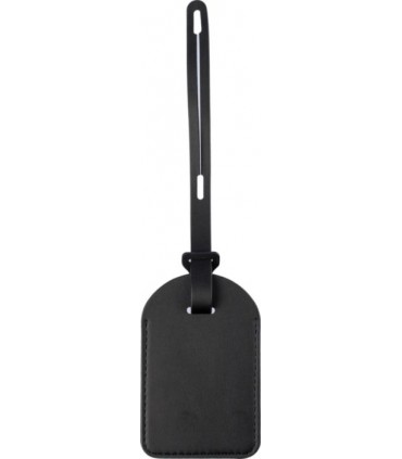 Étiquette de bagage en PU recyclé avec traceur