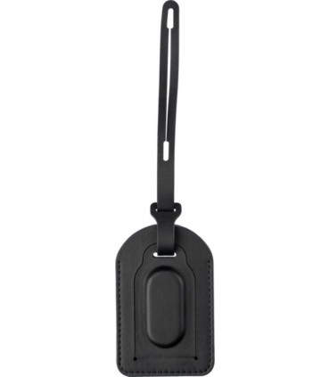 Étiquette de bagage en PU recyclé avec traceur