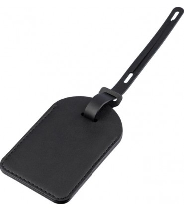 Étiquette de bagage en PU recyclé avec traceur