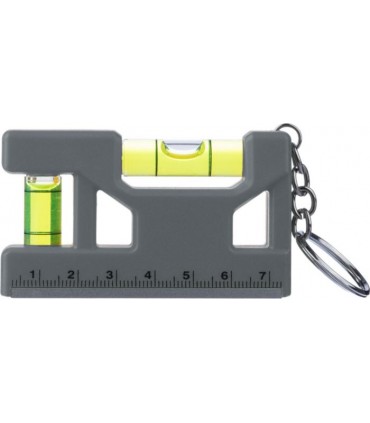 Porte-clés niveau à bulle en ABS recyclé Indira