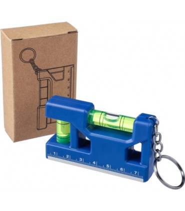 Porte-clés niveau à bulle en ABS recyclé Indira