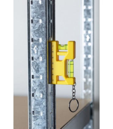 Porte-clés niveau à bulle en ABS recyclé Indira