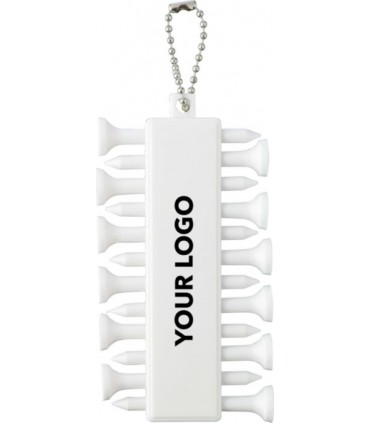 Ensemble de tees de golf en ABS recyclé Aveline