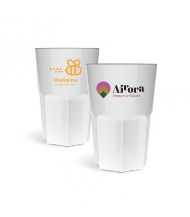 Gobelet plastique réutilisation 40 cl