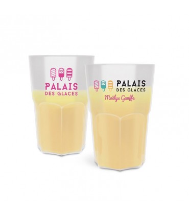 Gobelet plastique réutilisation 40 cl