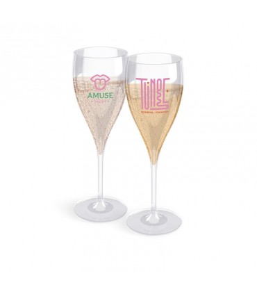 Flûte à champagne réutilisable 16 cl