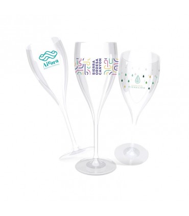 Flûte à champagne réutilisable 16 cl