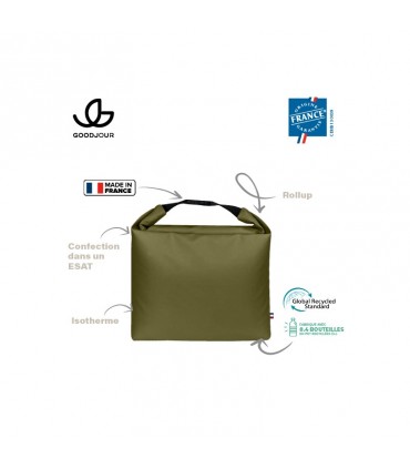 Sac isotherme Rolltop Certifié Origine France garantie