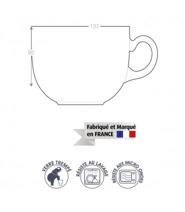 Bol en verre Jumbo 50 cl - Luminarc