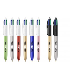 STYLO BIC® 4 Couleurs Glacé