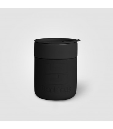 Mug céramique et silicone - Obsidian