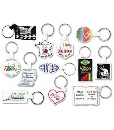 PORTE CLE PVC SOUPLE | ref : P61