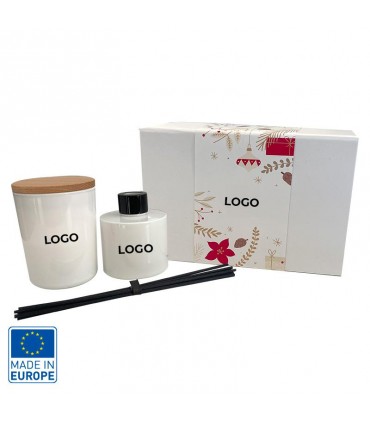 Coffret bougie et diffuseur de parfum