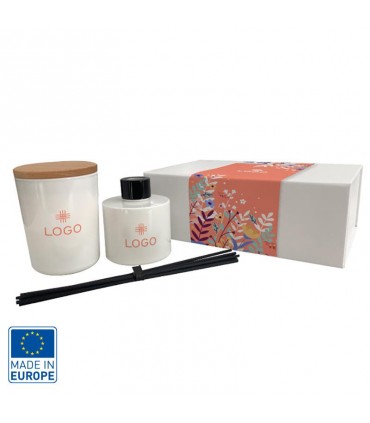 Coffret bougie et diffuseur de parfum
