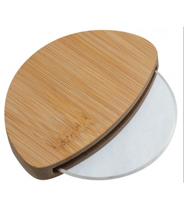 Roulette à pizza en bambou