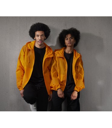 Veste coupe-vent imperméable éco-responsable