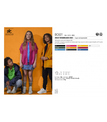 Coupe-vent enfant éco-responsable