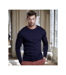 Tee-shirt homme ajusté manches longues