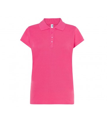 Polo femme coton manches courtes