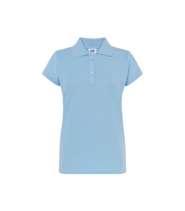 Polo femme coton manches courtes