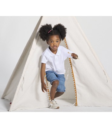 Polo enfant coton manches courtes