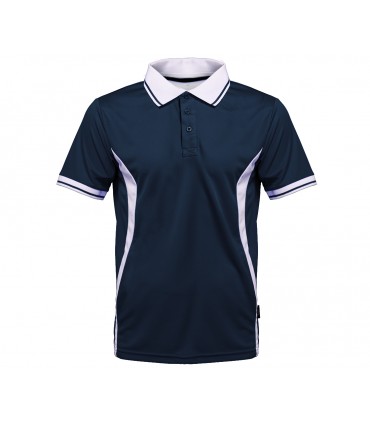 Polo sport respirant homme bicolore