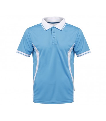 Polo sport respirant homme bicolore