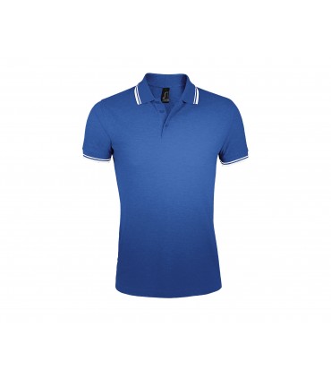 Polo homme col contrasté Pasadena 200