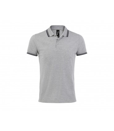 Polo homme col contrasté Pasadena 200