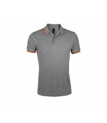 Polo homme col contrasté Pasadena 200