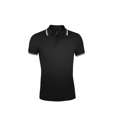 Polo homme col contrasté Pasadena 200