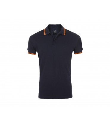 Polo homme col contrasté Pasadena 200