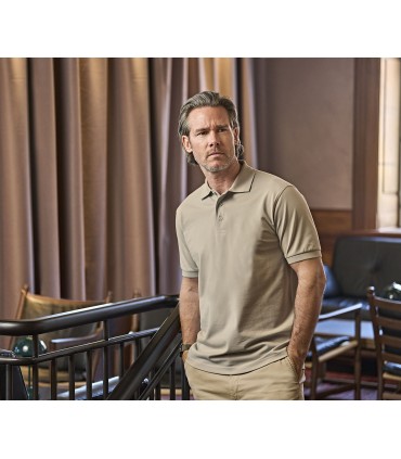 Polo homme manches courtes stretch Luxury