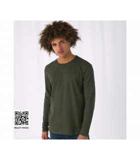 Tee-shirt homme manches longues 150 éco-responsable