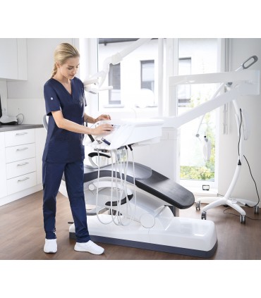 Tunique professionnelle manches courtes femme