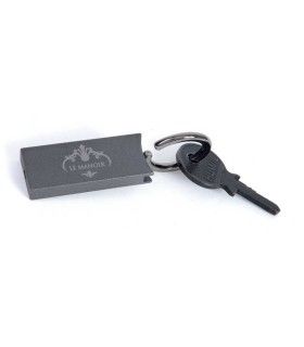 PORTE CLEFS ANTHRACITE MAT/VERNIS | ref :  K1400