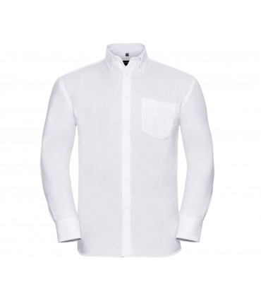 Chemise homme coton micro sergé sans repassage