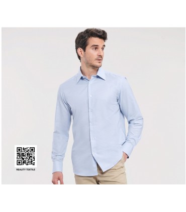 Chemise homme Oxford ajustée